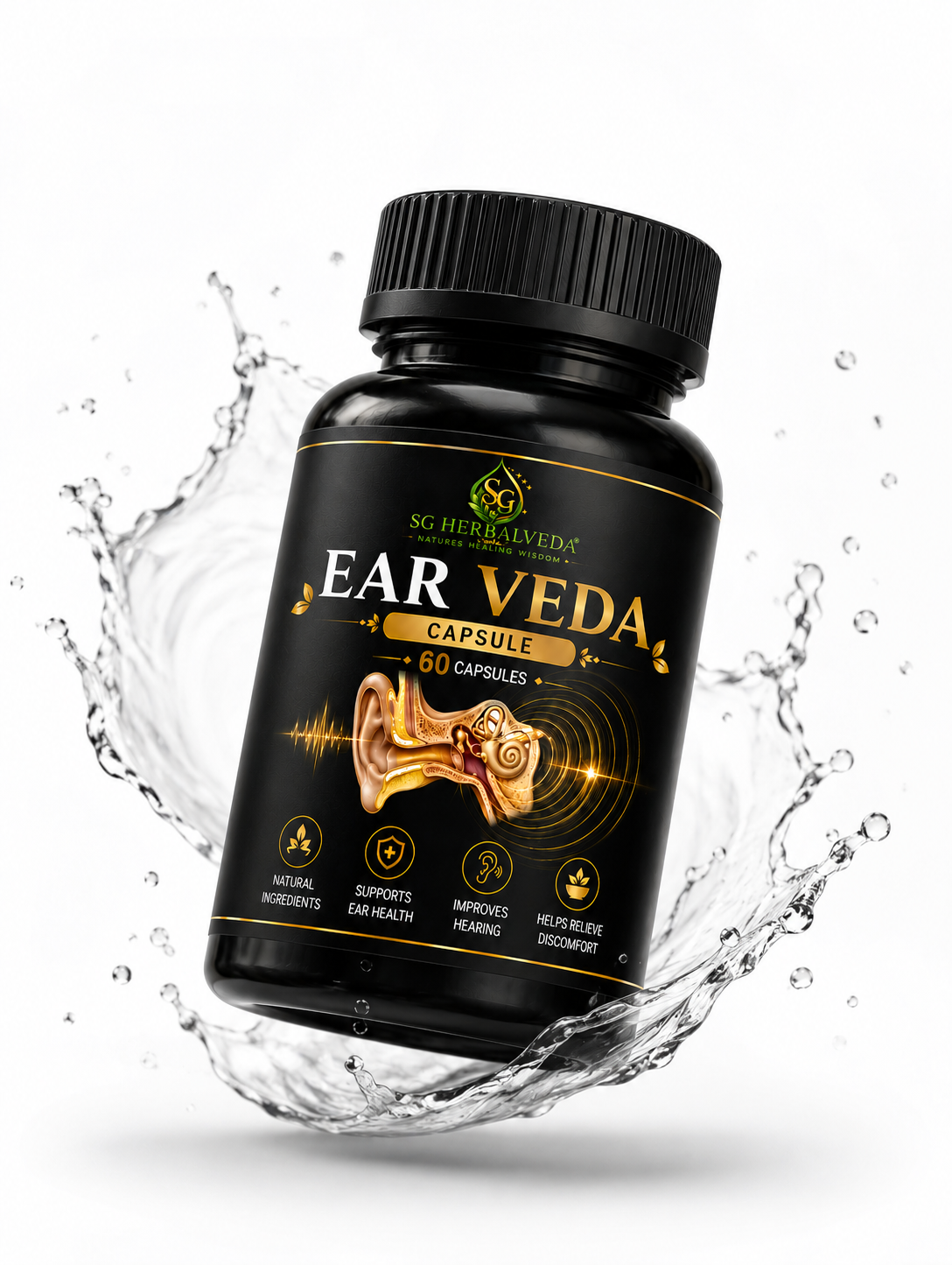 Ear Veda Capsules - Detail View